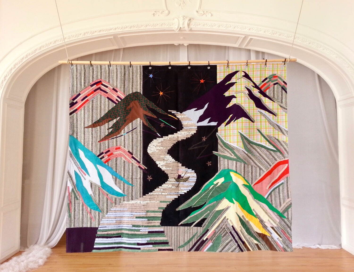 白井美穂 《Across the River》 2005年 作家蔵