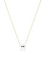 アリータのハロウィーンジュエリー、小さなオバケやかぼちゃモチーフのネックレス＆フープピアス｜写真7