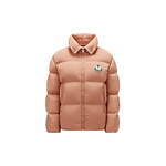 モンクレール × パーム・エンジェルスのダウンジャケット、ボタンダウンの襟付き＆ケーブル編みニット｜写真25