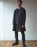 アンダーカバー×ノンネイティブの“作務衣”防風アウターやグイディブーツ、小津安二郎から着想｜写真38