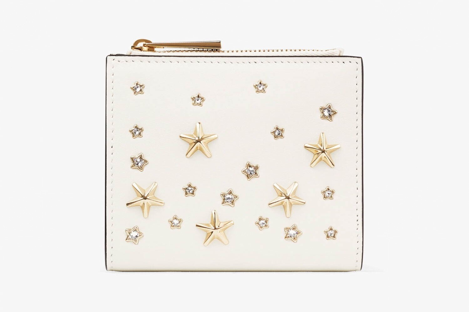 ジミー チュウの23年冬新作ウォレット・ジュエリー、星が輝く財布＆JCロゴのネックレス