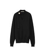 ハルノブムラタ“ゴールドボタン”華やぐブラックドレス＆Vネックニット、ザ トウキョウ限定で｜写真3