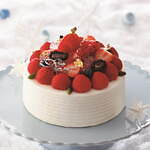 西武池袋本店23年クリスマスケーキ、“ベアサンタ”のチョコムース＆バラが彩るホワイトチョコボックス｜写真6