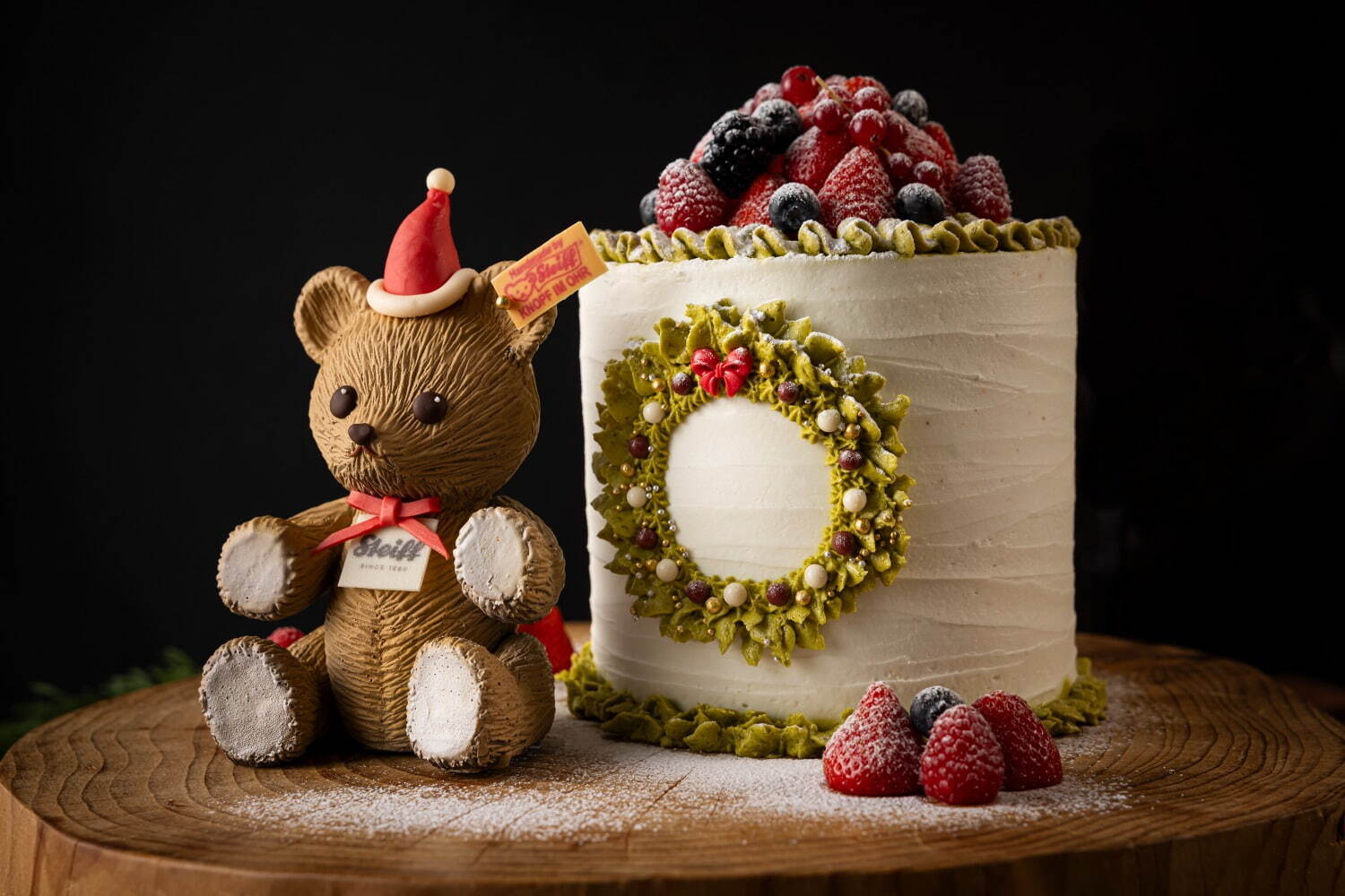 「シュタイフ」“サンタ帽”テディベアのコラボクリスマスケーキ、ザ・プリンスギャラリー 東京紀尾井町で｜写真5