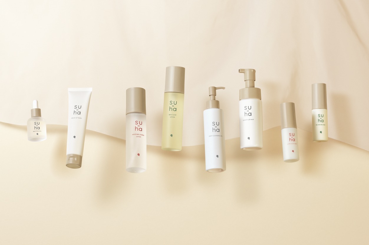 保湿ケア｜よーじやの新スキンケアブランド「すーは」“低刺激＆シンプル設計”の美容液や化粧水など全8アイテム