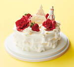 新宿高島屋2023年クリスマス、ピンク色のクリームを絞った濃厚ミルク×苺のケーキやソリ型ケーキなど｜写真16