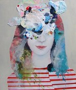 注目の若手ペインター池田綾子の個展が渋谷で開催 - 実在しない人間を“リアルに”描く｜写真1