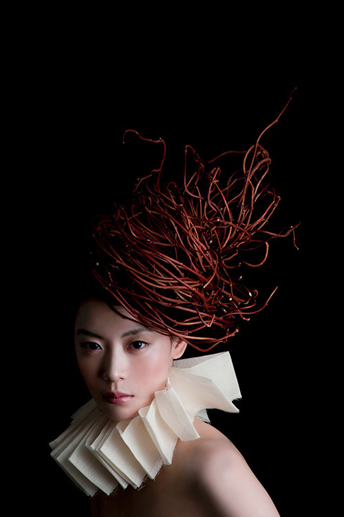 花結い師TAKAYA初の写真展 - 独創的なヘッドドレスを収めた写真を展示｜写真6