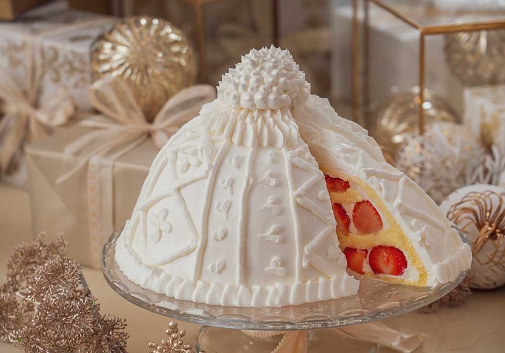 merci*M様】フェイクスイーツ◇ おさぼりサンタの♪X'masケーキ
