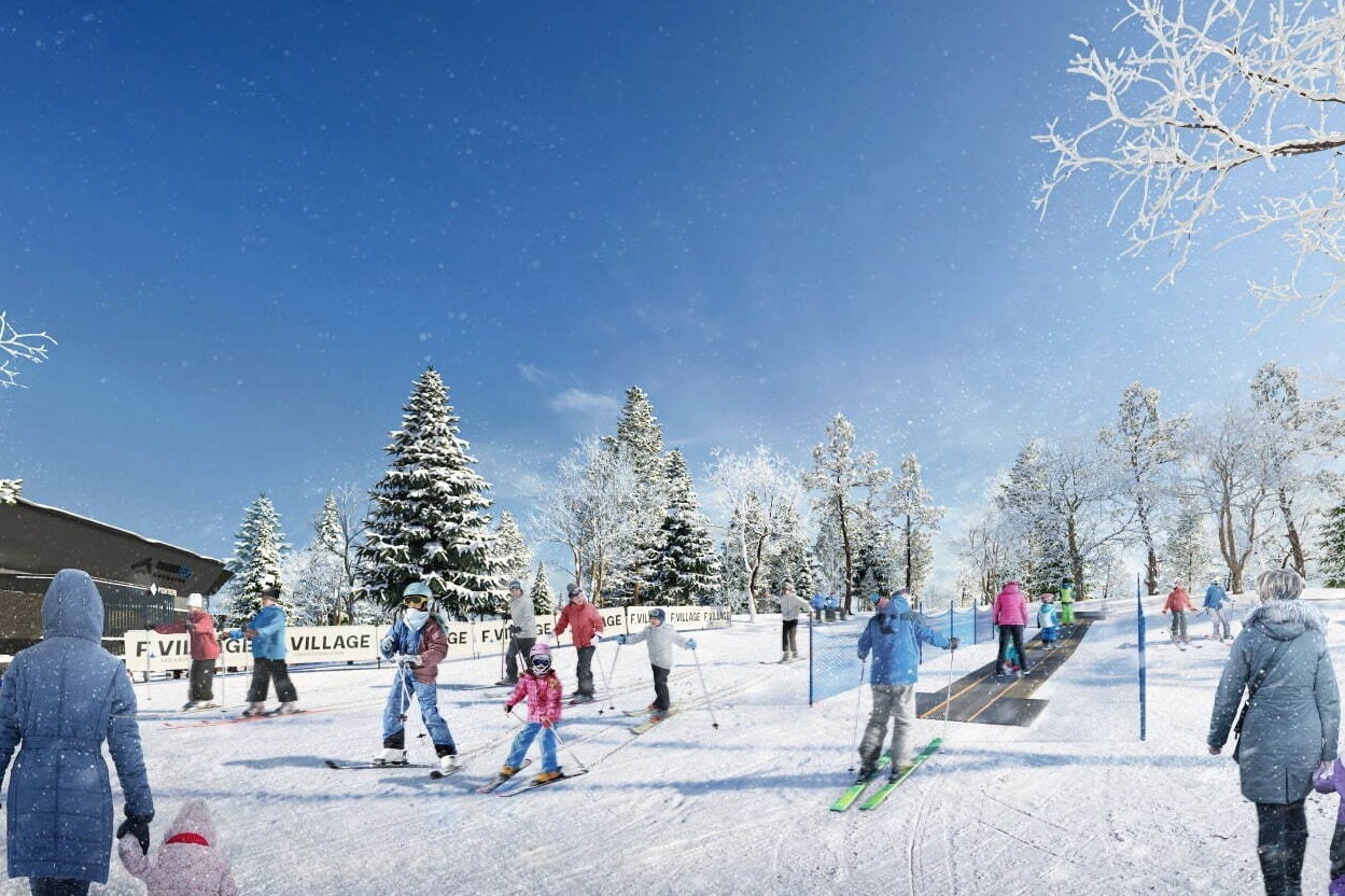 北海道｜新ゲレンデ「エフ ビレッジ スノーパーク」北海道ボールパークFビレッジ内に誕生、手ぶらでスキー体験