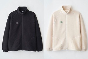 ユハ×アンブロのウールボアブルゾン＆パンツなど、90's“大文字ロゴ”入り