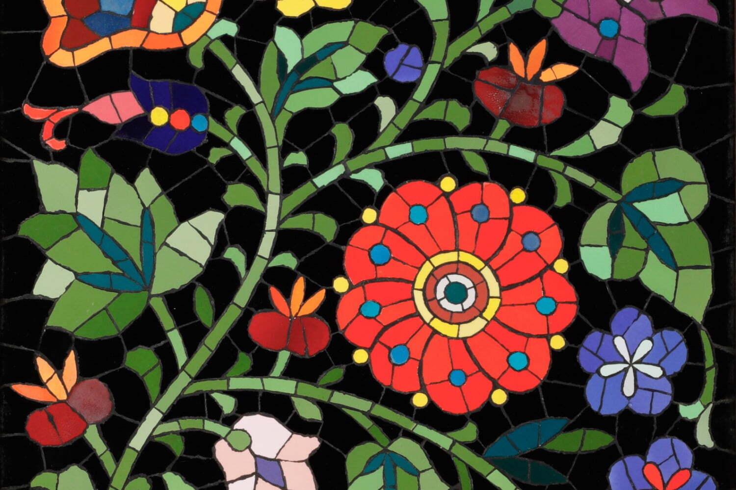 昭和のモザイク作家・板谷梅樹の回顧展が泉屋博古館東京で、彩り豊かなモザイク画や装飾品など一挙公開