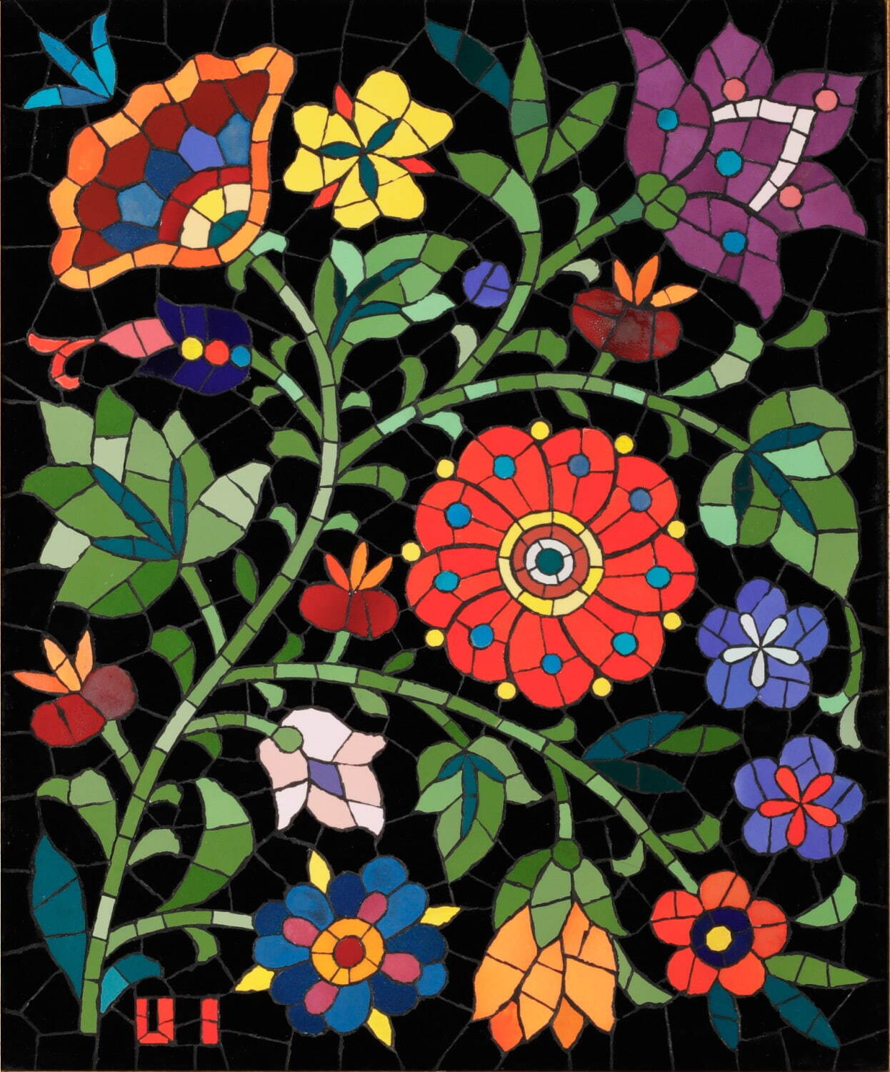 板谷梅樹 《花》 昭和30年代 個人蔵