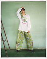 リリー ブラウン×ケイタ マルヤマ、総レースのチャイナワンピースやパンダ型ボアバッグ｜写真22