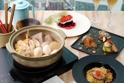 しゃぶしゃぶ｜あべのハルカス、地上約300mの展望台で“こたつ＆おでん”を楽しむイベント「かこむ de こたつ」