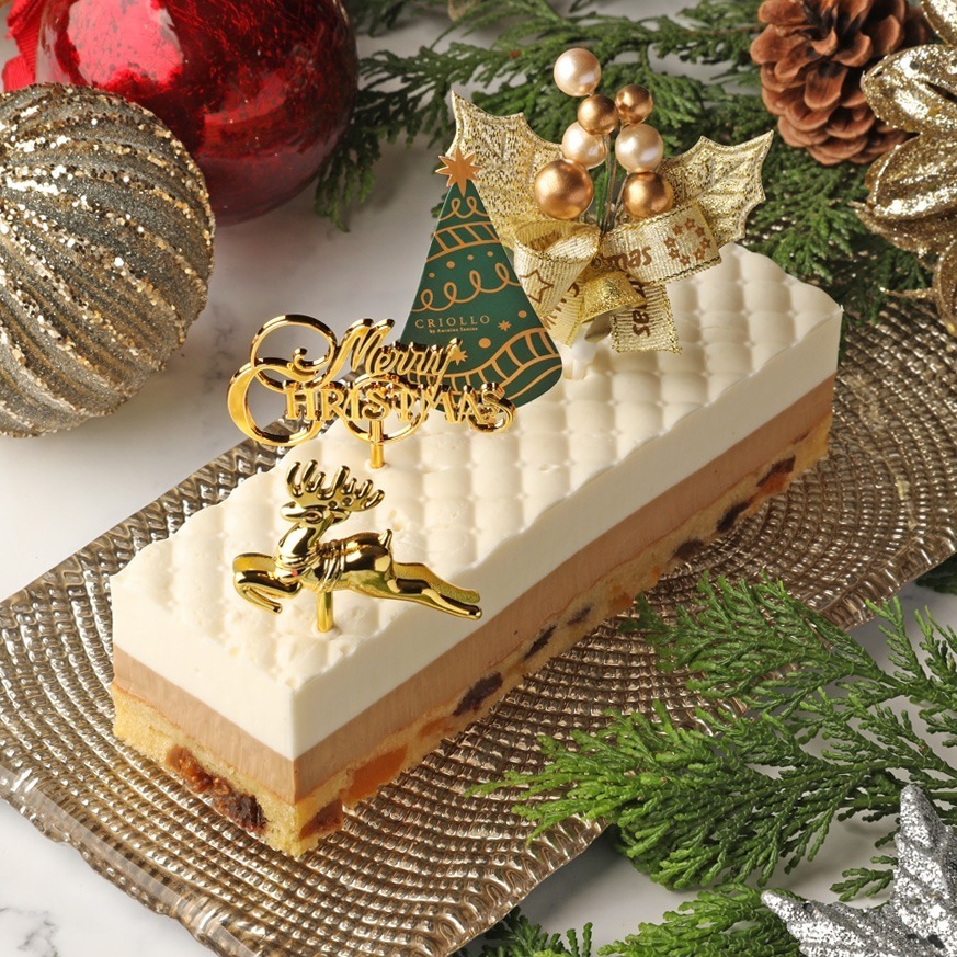 クリオロの2023年クリスマス - “予約不要”の濃厚リッチなチョコケーキなど、バニラを隠し味に｜写真2