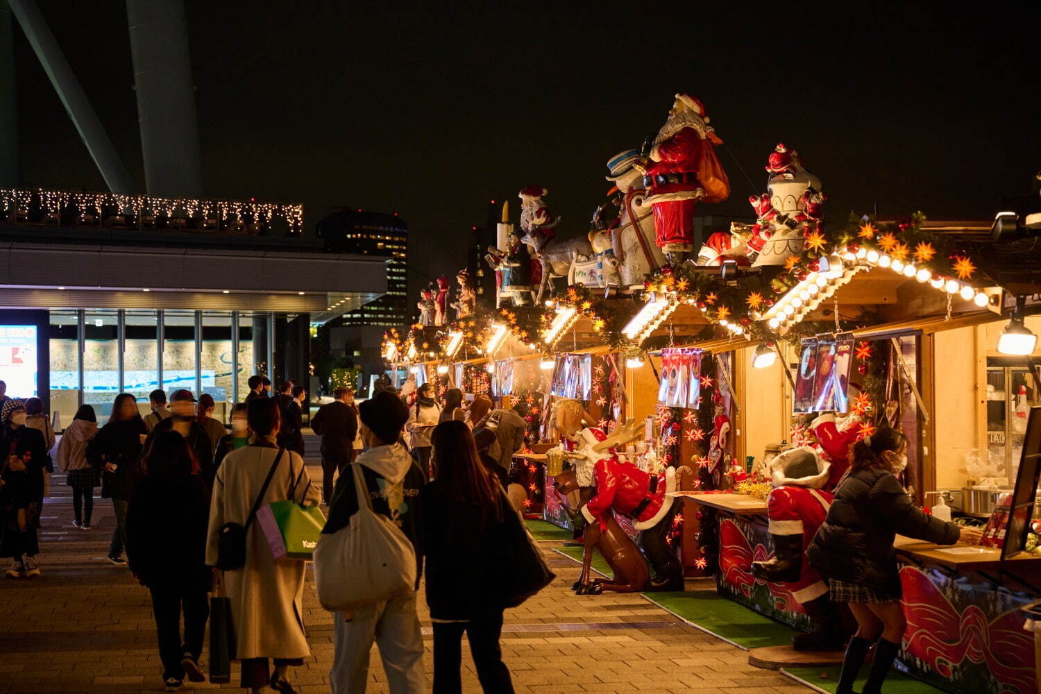 クリスマスマーケット(過去開催時の様子)
©TOKYO-SKYTREETOWN