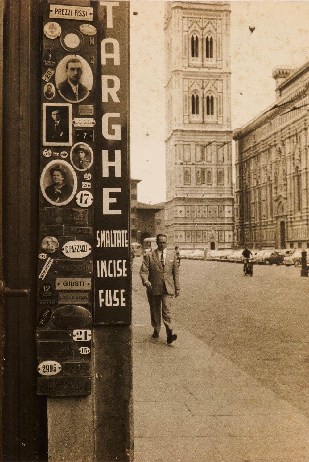 イタリア紀行(撮影：瀧口修造) 1958年
ゼラチン・シルバー・プリント プリント：大辻清司 渋谷区立松濤美術館蔵