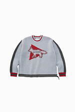 メゾン キツネ × アンドワンダー、“フォックス・チェック柄”フリースや“スキーをするキツネ”フーディー｜写真5