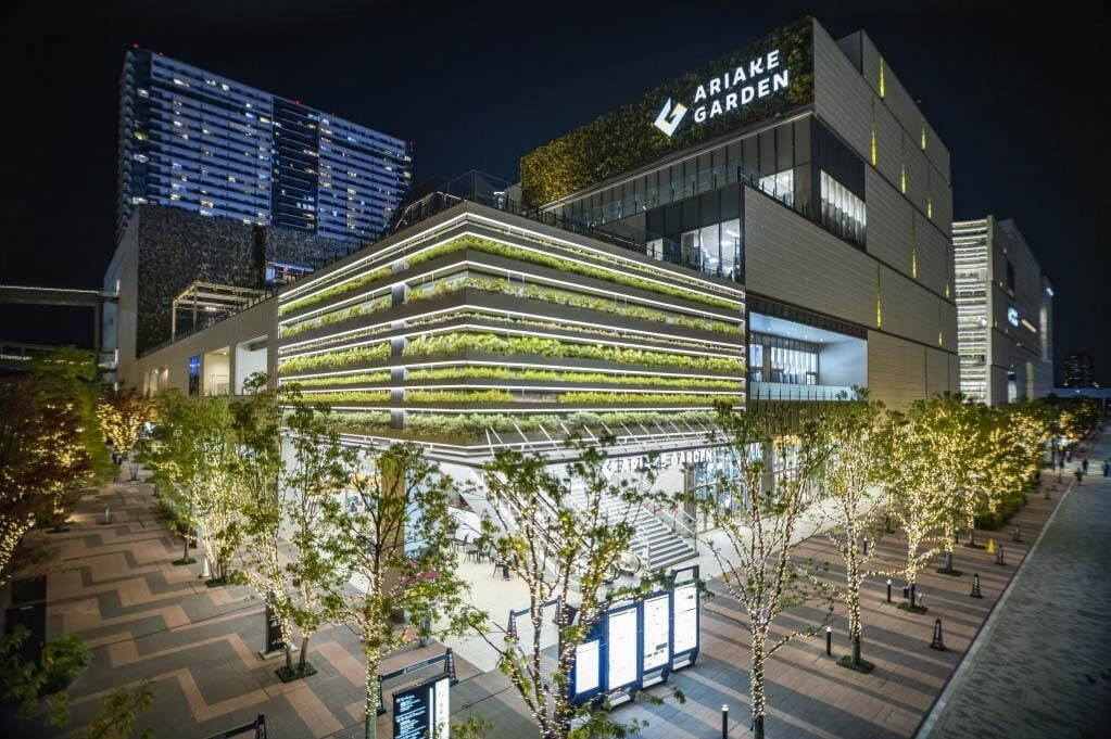 商業施設｜大規模複合街区「有明ガーデン」約20万球の冬イルミネーションとシンボルツリーが点灯
