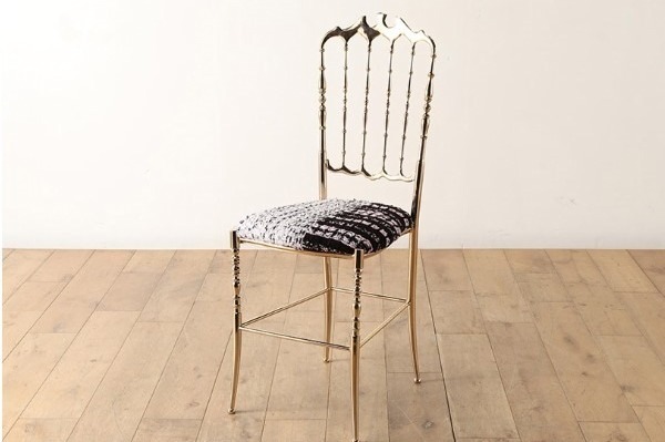 ルール ロジェット初の家具、オリジナルテキスタイルを施したチェア＆スツール - 伊勢丹新宿店で