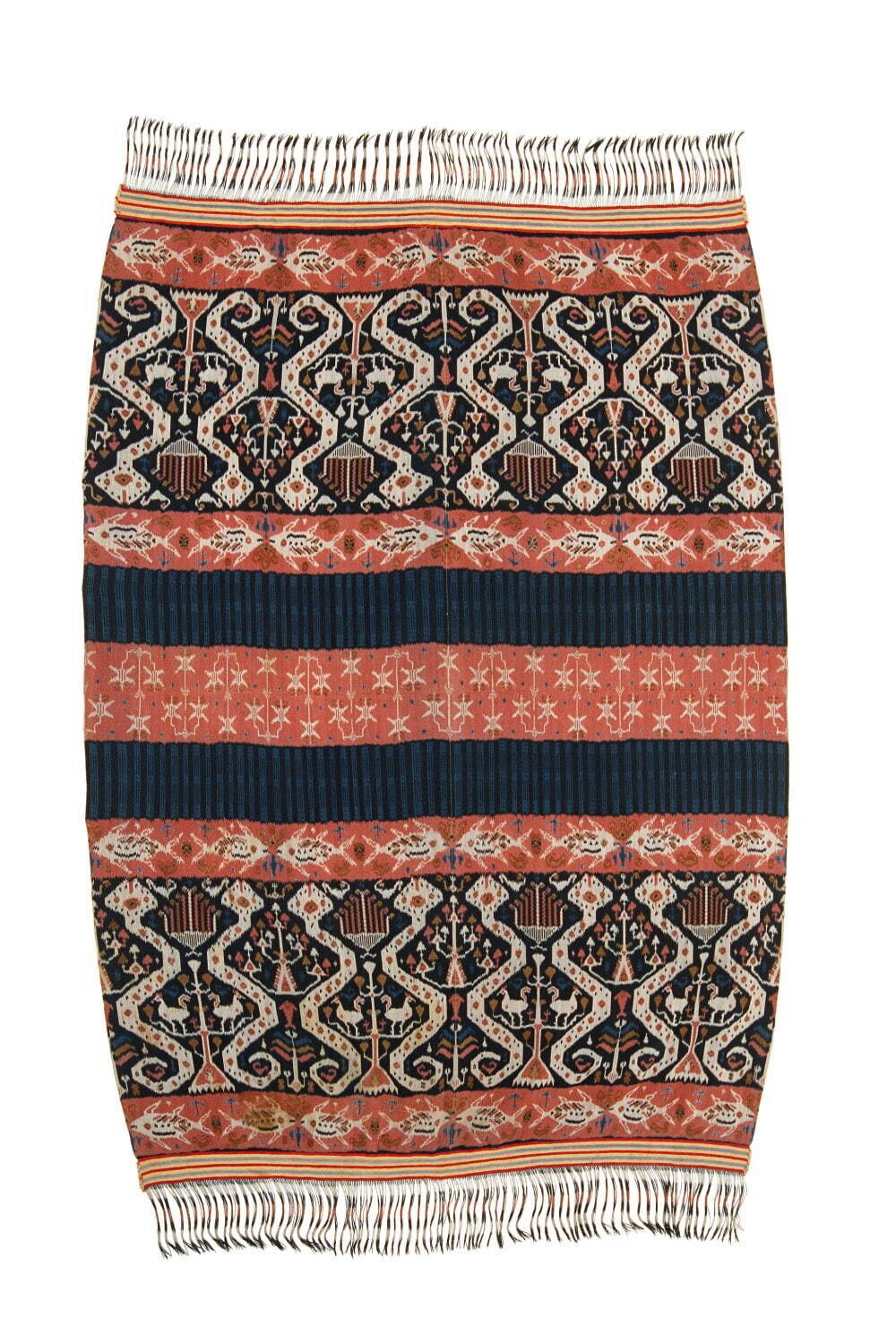 大蛇の模様の腰巻衣 インドネシア 20世紀初期