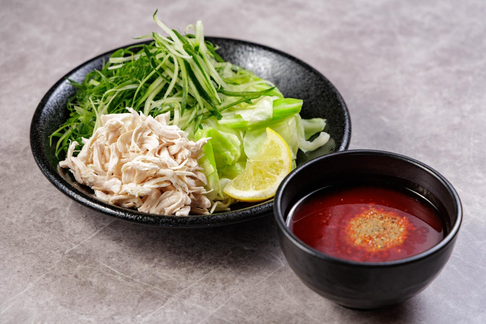 龍麺「広島つけ麵 ささみ」