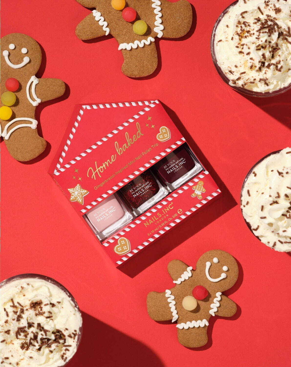 ネイルズ インク“甘いホットココア”着想の23年クリスマスネイル、お菓子カラーの限定キットも｜写真7