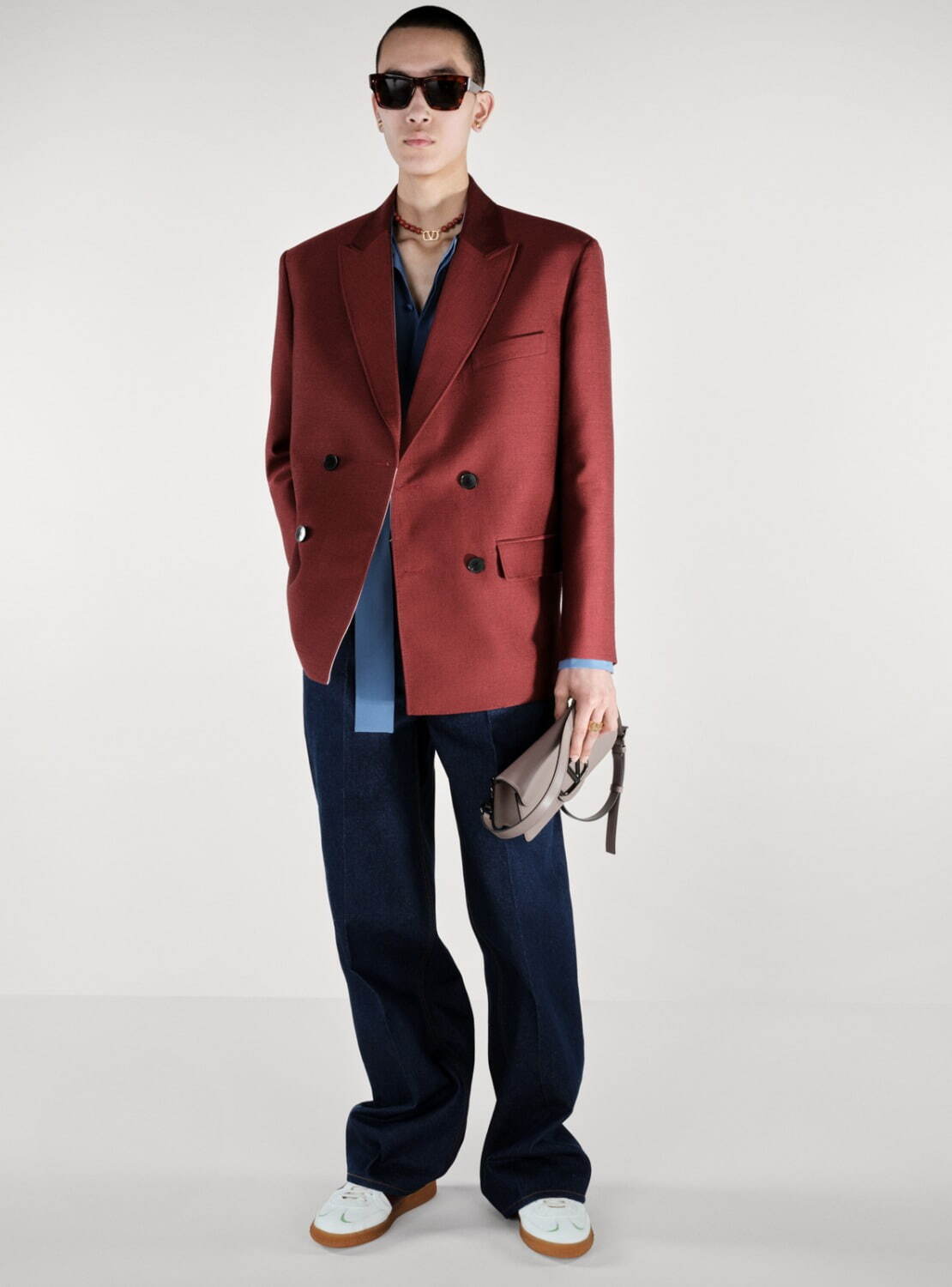 ヴァレンティノ 2024年リゾート｜ ダブルジャケット