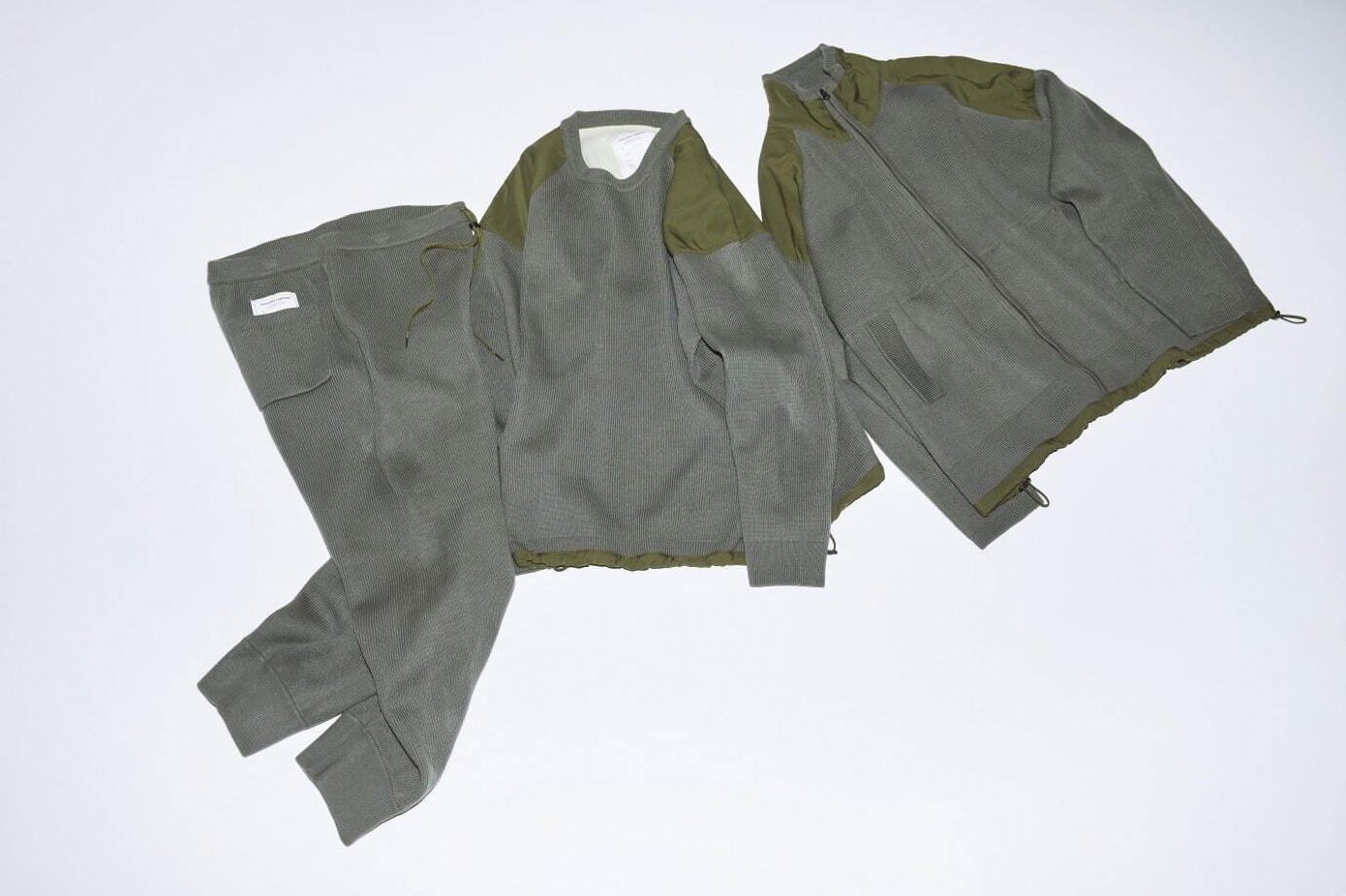 ジェラート ピケ オム“ミリタリーウェア”モチーフのメンズルームウェア、オーシャンズとコラボ