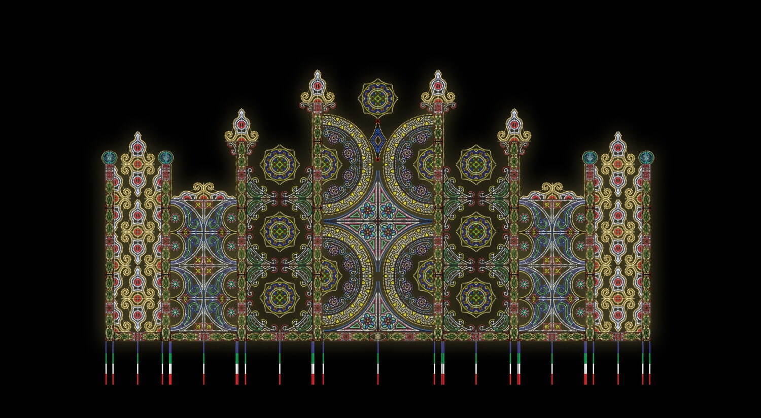 「神戸ルミナリエ」4年ぶり開催 - イルミネーションや新たな回廊型作品、メリケンパークも会場に|写真8