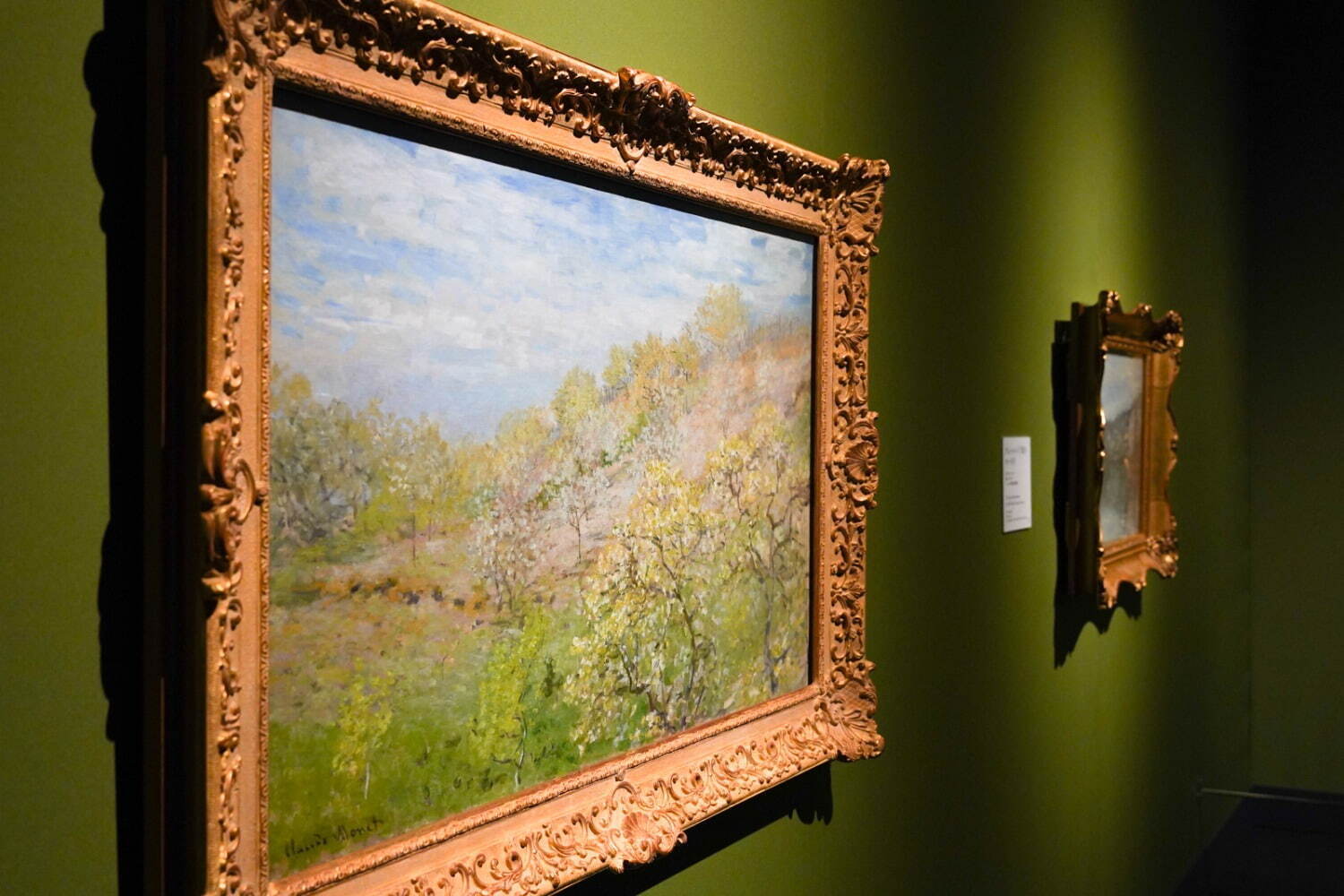 展覧会「モネ 連作の情景」 上野の森美術館 2023-24年 展示風景