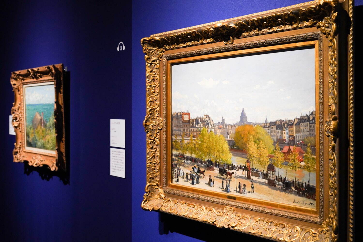 展覧会「モネ 連作の情景」 上野の森美術館 2023-24年 展示風景