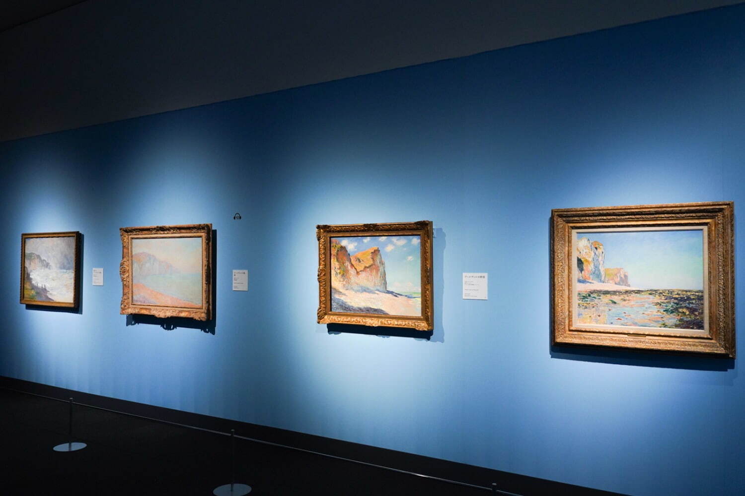 展覧会「モネ 連作の情景」 上野の森美術館 2023-24年 展示風景