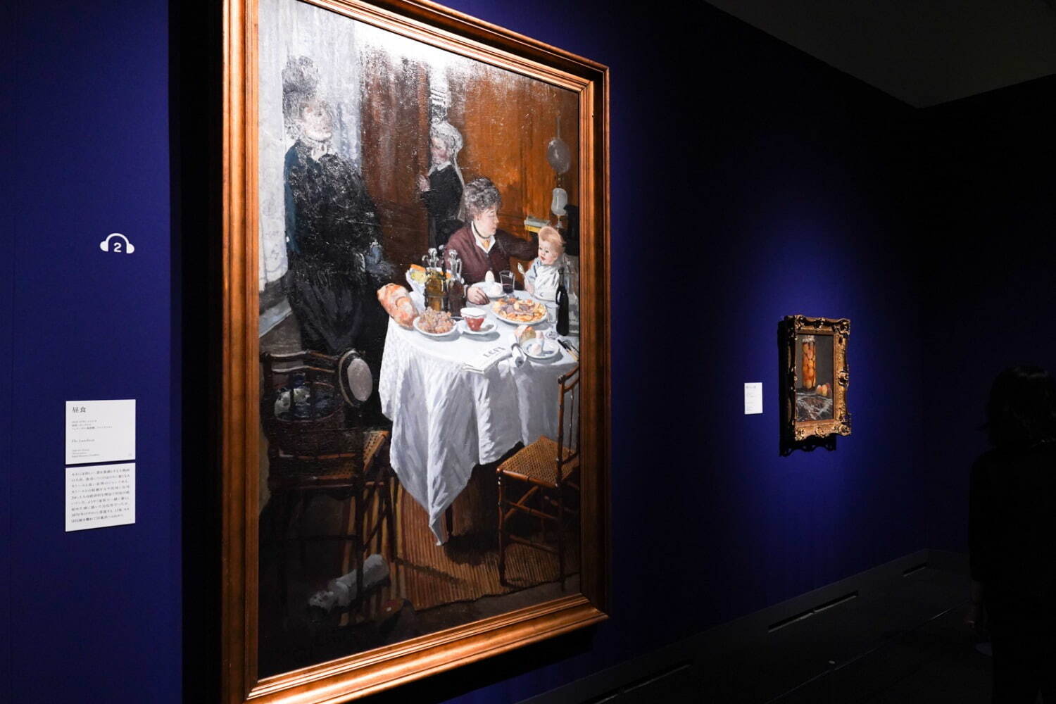 展覧会「モネ 連作の情景」 上野の森美術館 2023-24年 展示風景