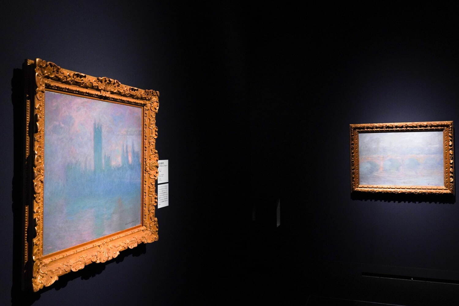 展覧会「モネ 連作の情景」 上野の森美術館 2023-24年 展示風景