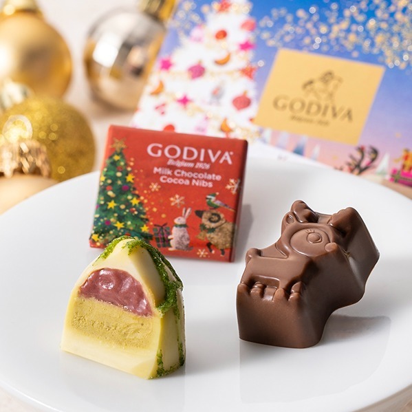 ゴディバ「星降る森のクリスマス」テーマの限定チョコレート