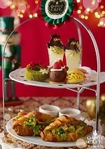Q-pot CAFE.23年クリスマスアフタヌーンティー、“サンタくま”のチョコムースなど｜写真2