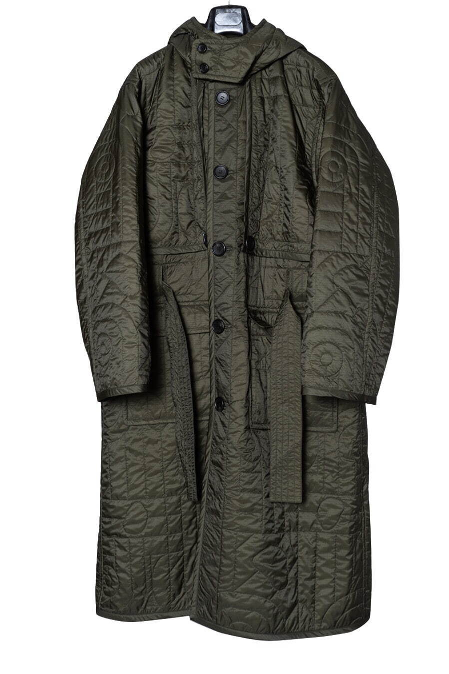 ZEN GARDEN QUILTED HOODED COAT 154,000円