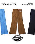 TOGA×ディッキーズのコラボ第3弾、ウェスタン調のダブルバックルベルト付きジャンプスーツなど｜写真15