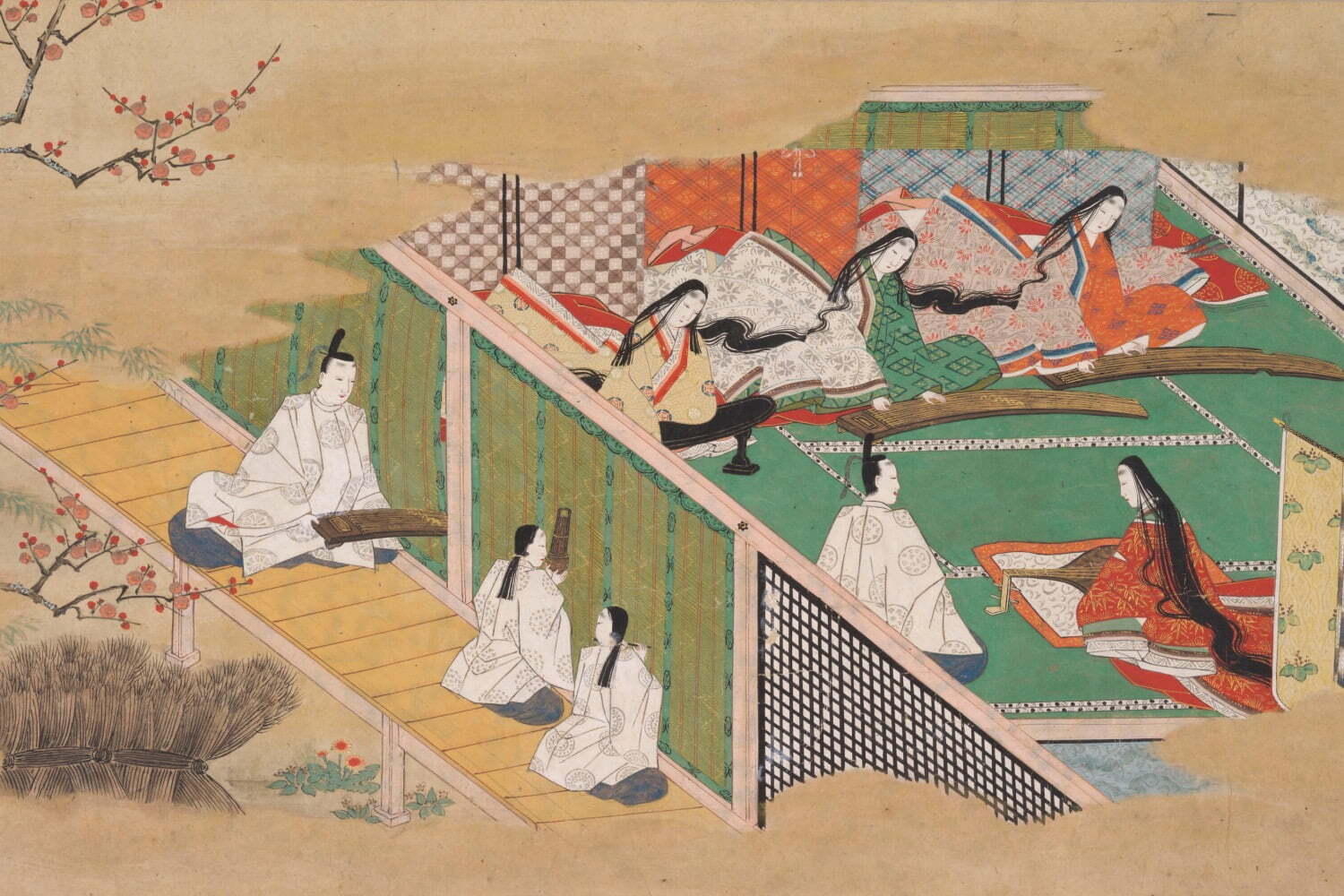 特別展｜“源氏絵”の展覧会、山口県立美術館で - 毛利博物館所蔵《源氏物語絵巻》から『源氏物語』の世界を紹介