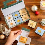 バクラヴァ専門店「ナーディル・ギュル」クリスマス限定ボックス、ピスタチオやくるみフレーバーを個包装で｜写真1