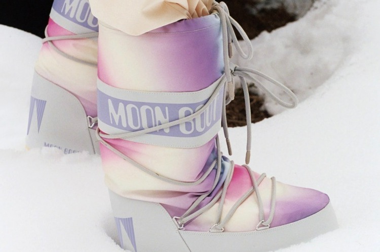 伊フットウェア「ムーンブーツ」日本上陸、宇宙飛行士の服装着想の高機能ボリュームブーツ