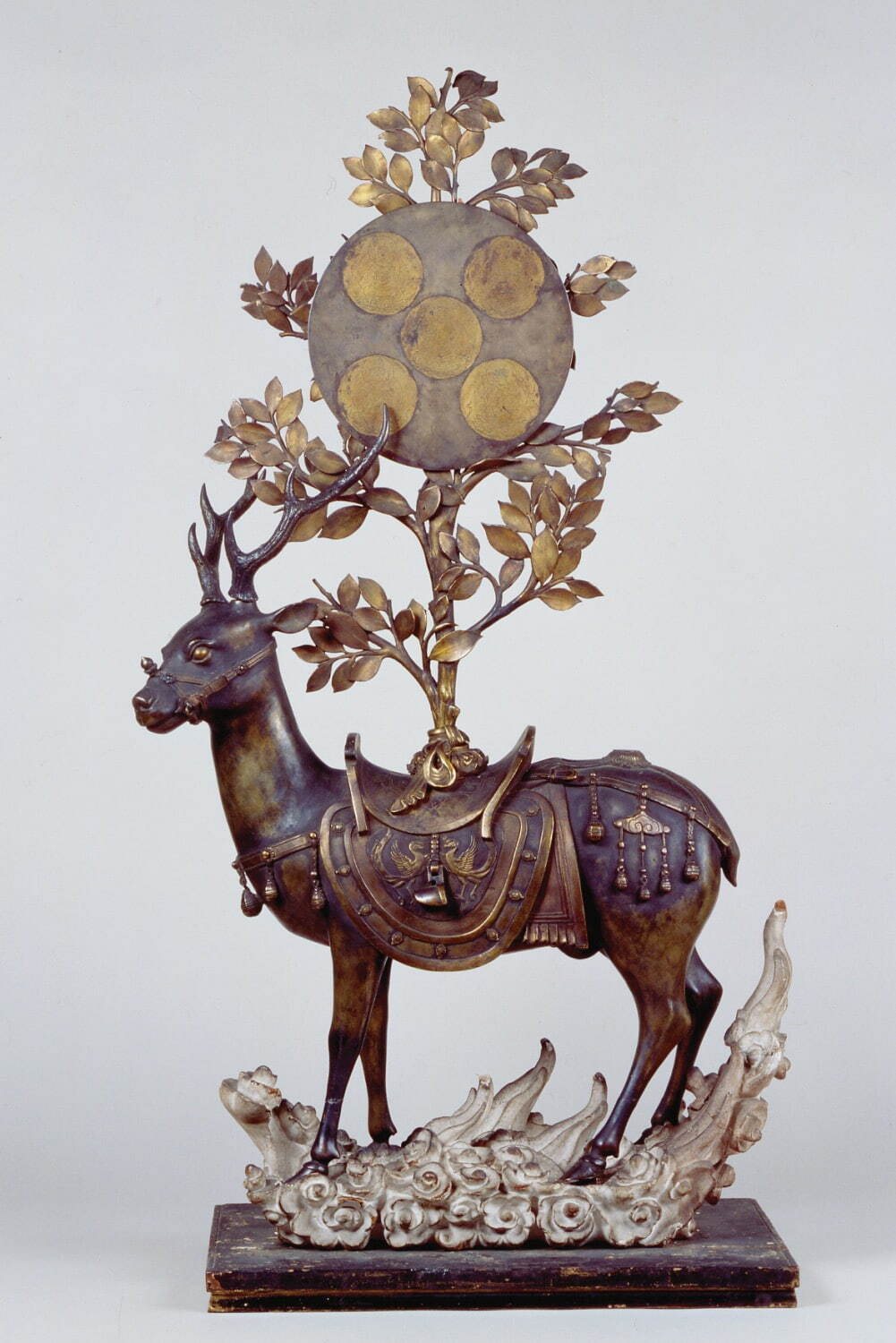 重要文化財 《金銅春日神鹿御正体》 南北朝時代 細見美術館蔵