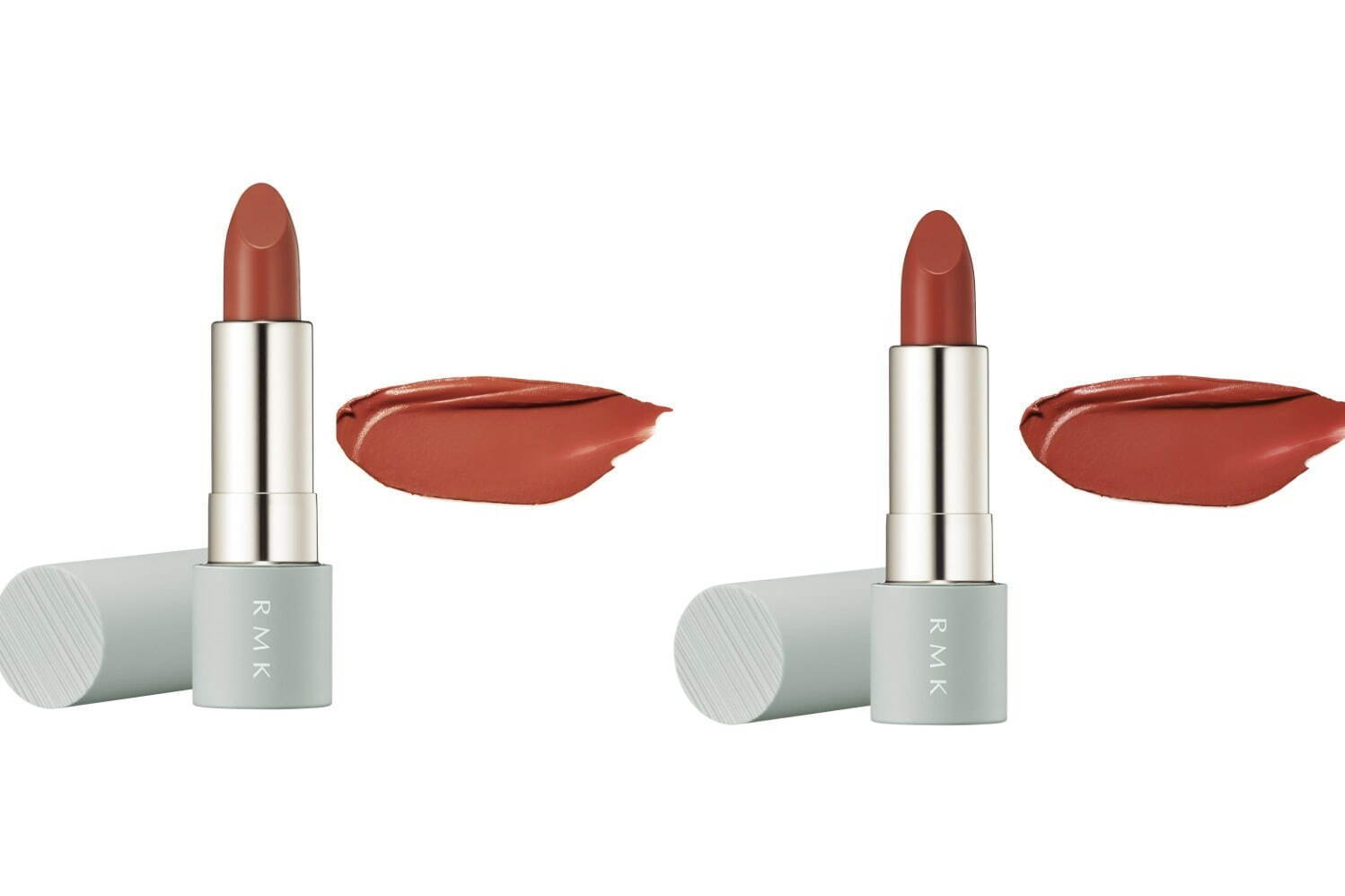 (左から)RMK ザ マット リップカラー EX-02,EX-03 各3,850円＜数量限定＞