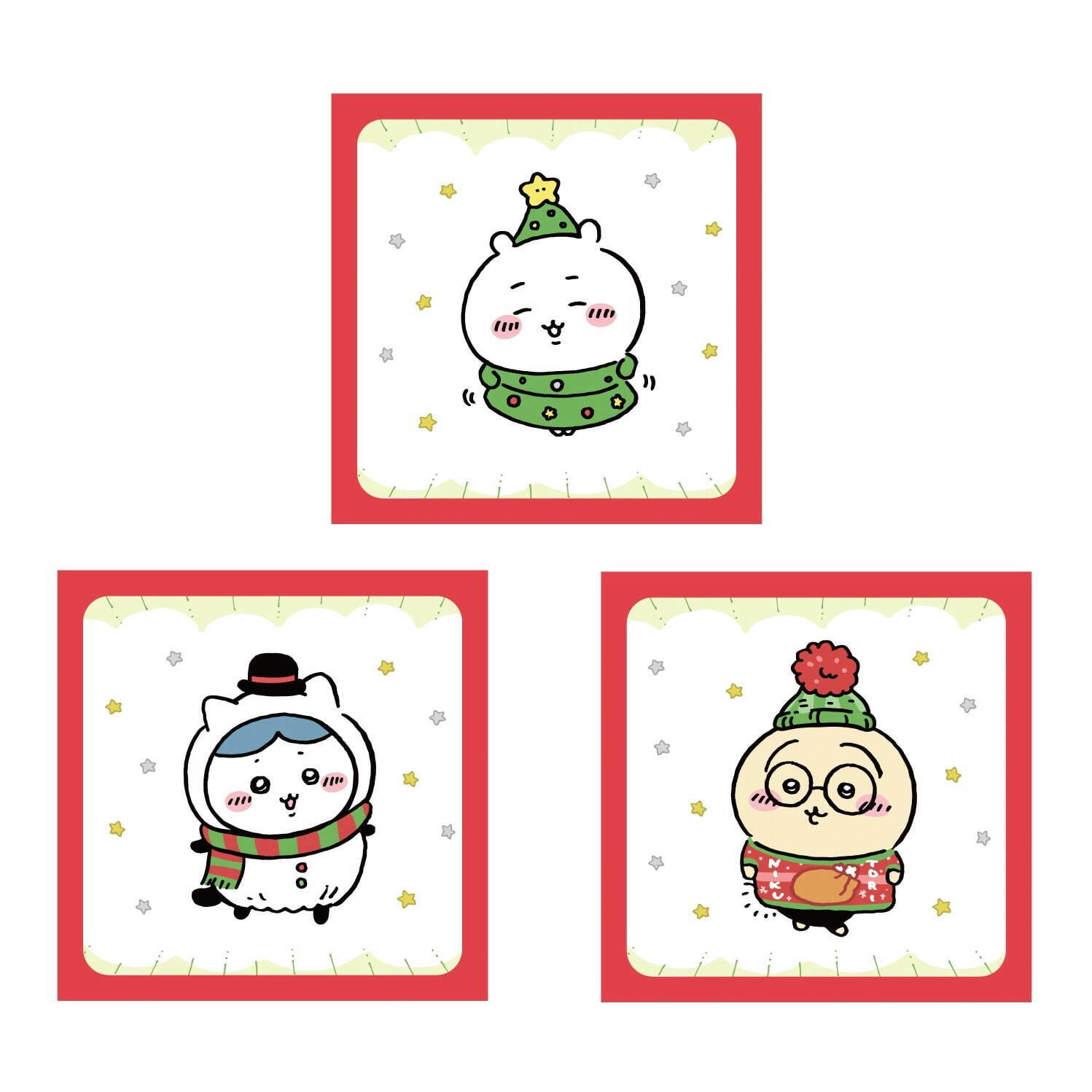 Amazon.co.jp: ちい 'かわ クリスマスBIGぬいぐるみ 公式 全3種