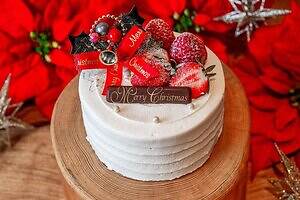 インターコンチネンタルホテル大阪の25年クリスマスケーキ、あまおうの王道ショートケーキなど｜写真4