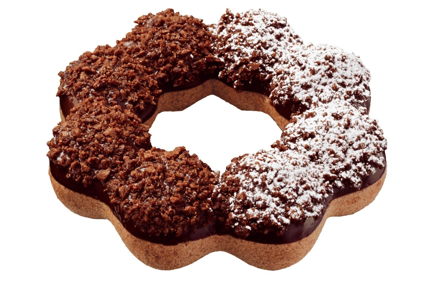 ミスタードーナツ新作「コク深 ポン・デ・ショコラ」ヘーゼルナッツ×バニラ風味でショコラ感UP