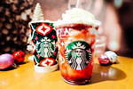スターバックスのクリスマス限定「ストロベリー メリークリーム
