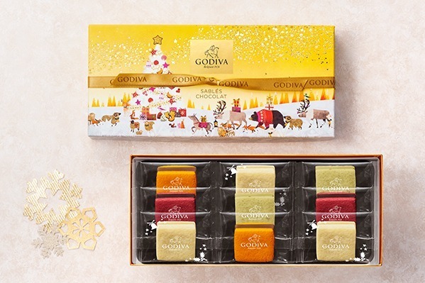 バームクーヘン｜ゴディバのクリスマス＆新年スイーツ、チーズケーキ味のサブレや“あんバター”バームクーヘンなど